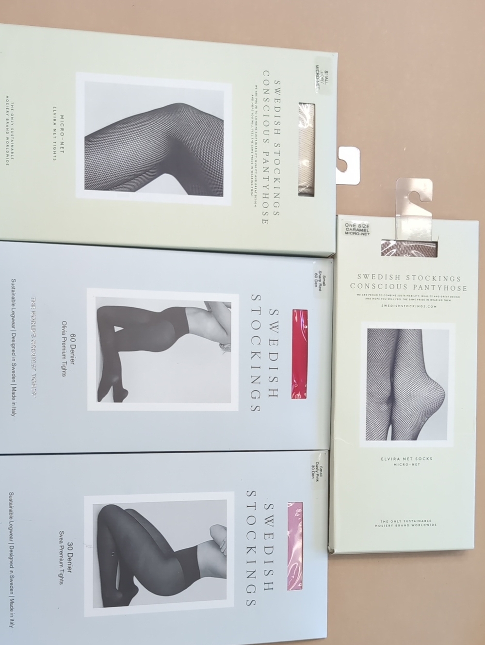 Set Of 4 Size Small Stocking And Socks.